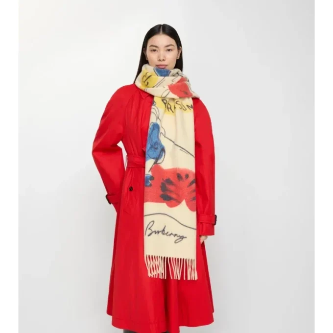 Akvarell EKD-kashmirscarf Akvarell EKD-kashmirscarf