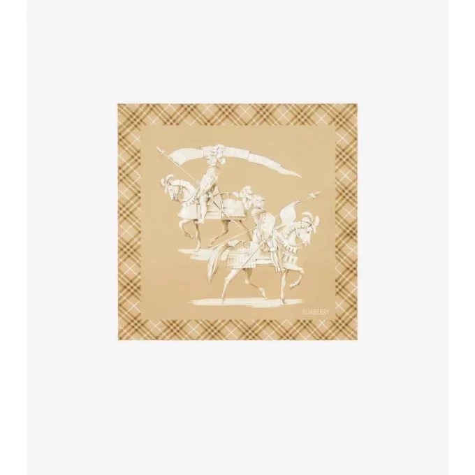 Archive Knight silkescarf Archive Knight silkescarf