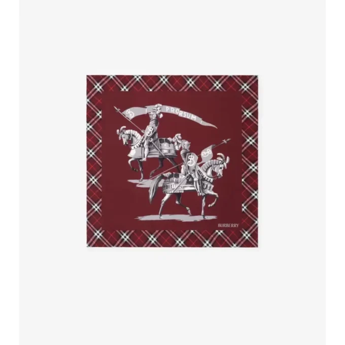 Archive Knight silkescarf Archive Knight silkescarf