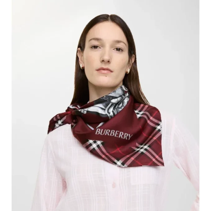Archive Knight silkescarf Archive Knight silkescarf