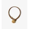 Armband i läder med rutmönster Armband i läder med rutmönster
