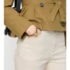 Armband i läder med rutmönster Armband i läder med rutmönster