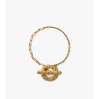 Armband med rutmönster i granuleringsstil och T-spänne 