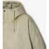Avtagbar, värmande parkas i nylonblandning Avtagbar, värmande parkas i nylonblandning