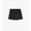 Badshorts med rutmönster Badshorts med rutmönster