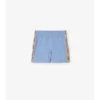 Badshorts med rutmönster Badshorts med rutmönster