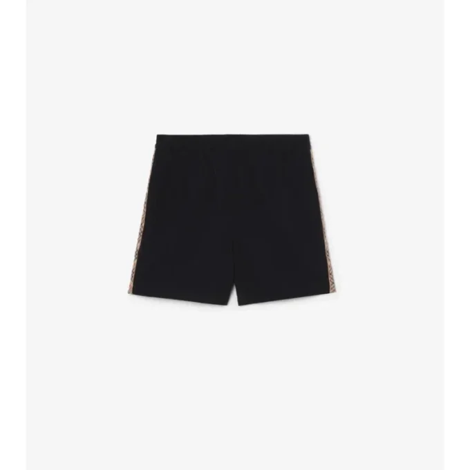 Badshorts med rutmönster Badshorts med rutmönster