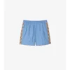 Badshorts med rutmönster Badshorts med rutmönster