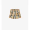 Badshorts med rutmönster Badshorts med rutmönster