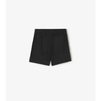 Badshorts med rutmönster