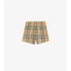 Badshorts med rutmönster Badshorts med rutmönster