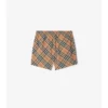 Badshorts med rutmönster Badshorts med rutmönster