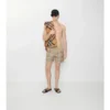 Badshorts med rutmönster i ton-i-ton Badshorts med rutmönster i ton-i-ton