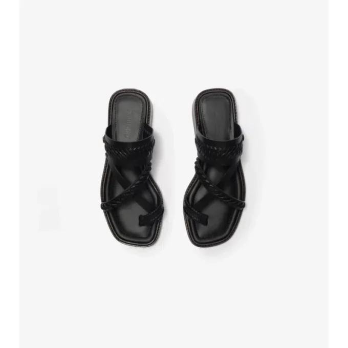 Baez-sandaler i läder Baez-sandaler i läder