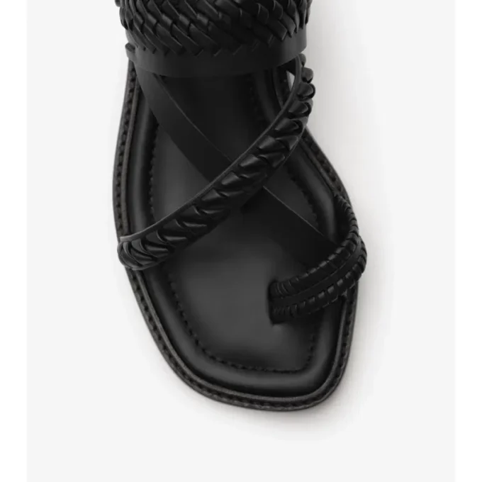 Baez-sandaler i läder Baez-sandaler i läder