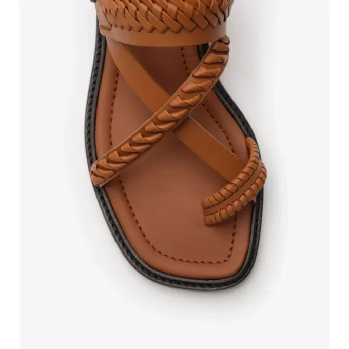 Baez-sandaler i läder Baez-sandaler i läder