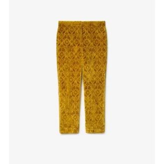 Baroque Velvet Tailored Trousers
