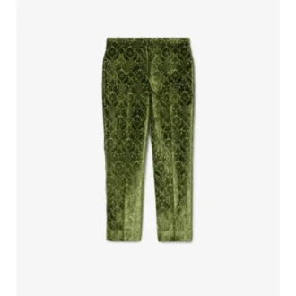 Baroque Velvet Tailored Trousers