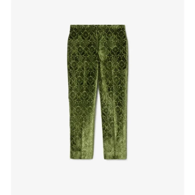 Baroque Velvet Tailored Trousers Baroque Velvet Tailored Trousers