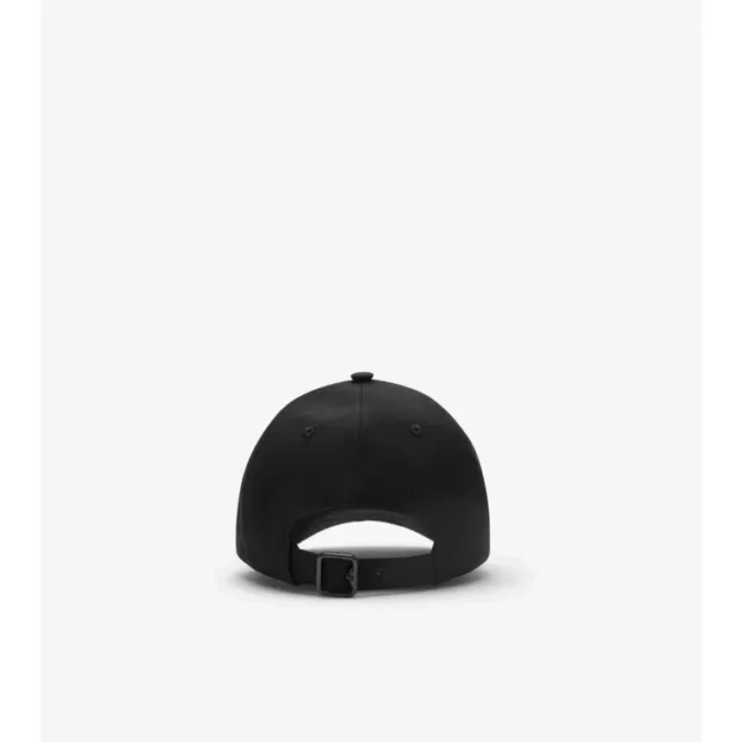Baseballkeps i Gabardine med kursivt Burberry-mönster Baseballkeps i Gabardine med kursivt Burberry-mönster