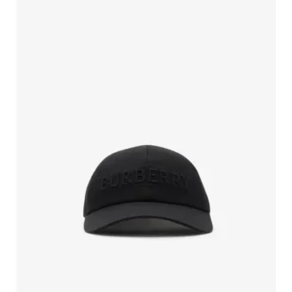 Baseballkeps i Gabardine med logotyp