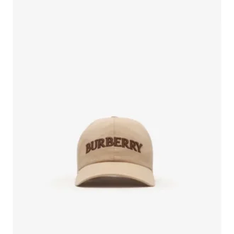 Baseballkeps i Gabardine med logotyp