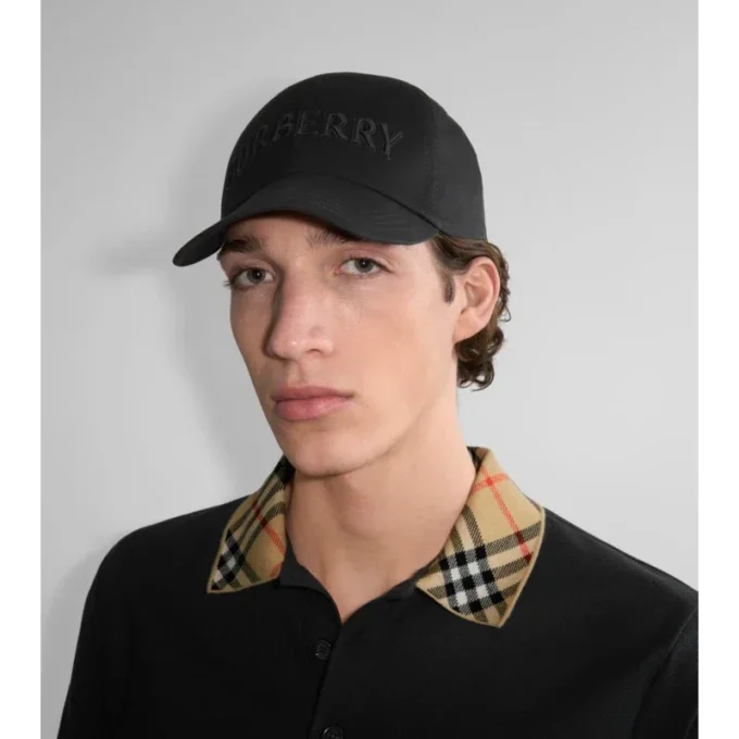 Baseballkeps i Gabardine med logotyp Baseballkeps i Gabardine med logotyp