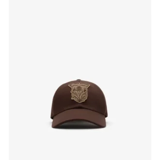 Baseballkeps i Gabardine med tistelsköld