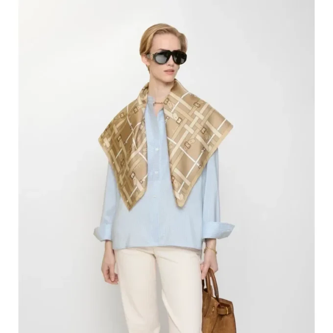 Belt Check-silkescarf Belt Check-silkescarf