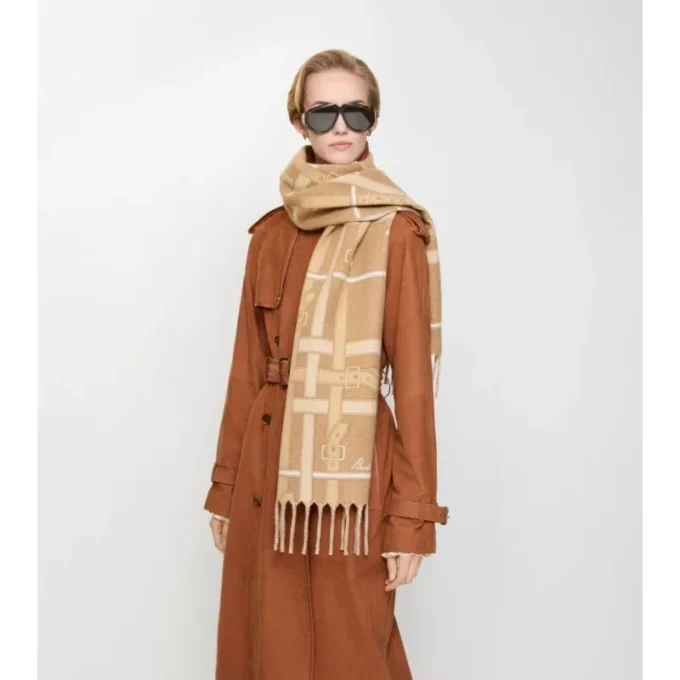 Belt Check-sjal i kashmir Belt Check-sjal i kashmir