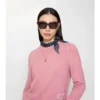 Belt Check-sjal i sidenchiffong Belt Check-sjal i sidenchiffong