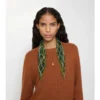 Belt Check-sjal i sidenchiffong Belt Check-sjal i sidenchiffong