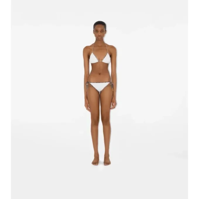 Bikini med rutmönster Bikini med rutmönster