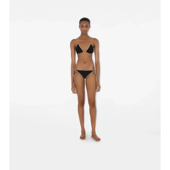 Bikini med rutmönster Bikini med rutmönster