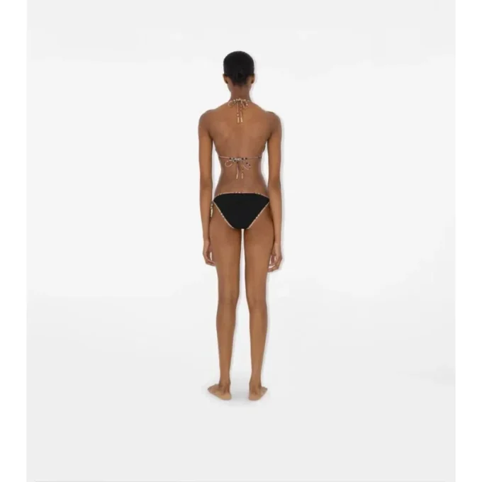 Bikini med rutmönster Bikini med rutmönster