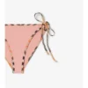 Bikinitrosor med rutmönster