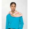 Blommig EKD-silkescarf Blommig EKD-silkescarf