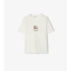 Blommigt EKD-t-shirt i bomull Blommigt EKD-t-shirt i bomull