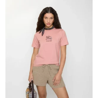 Blommigt EKD-t-shirt i bomull