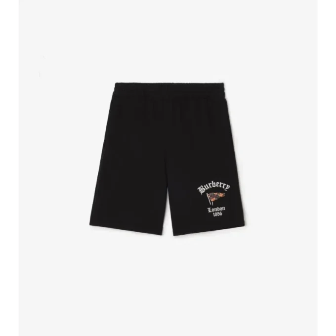 Bomullsshorts med rutmönster Bomullsshorts med rutmönster