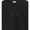 Bomullst-shirt med kursivt logotypmönster Bomullst-shirt med kursivt logotypmönster