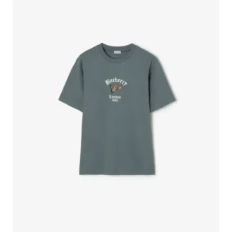 Bomullst-shirt med rutmönster