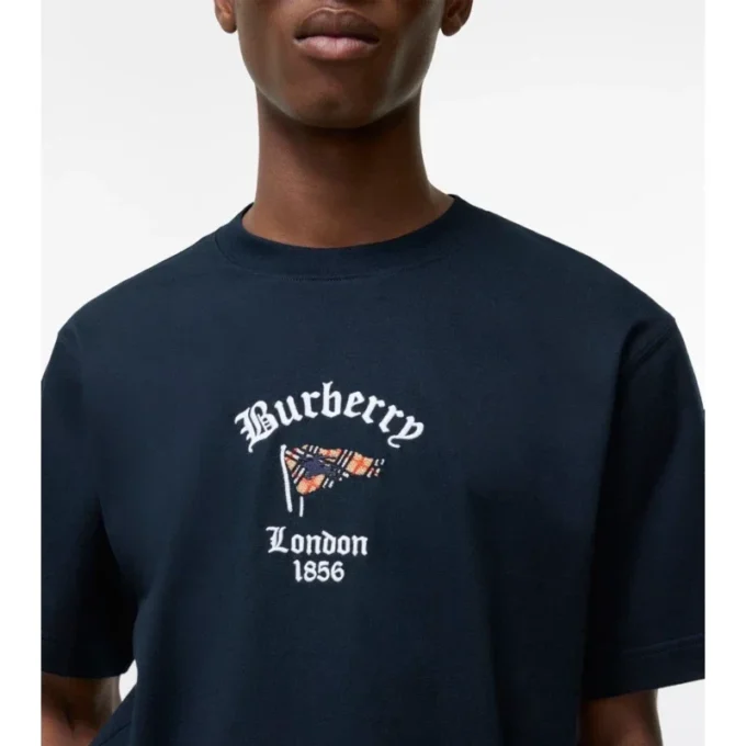 Bomullst-shirt med rutmönster Bomullst-shirt med rutmönster