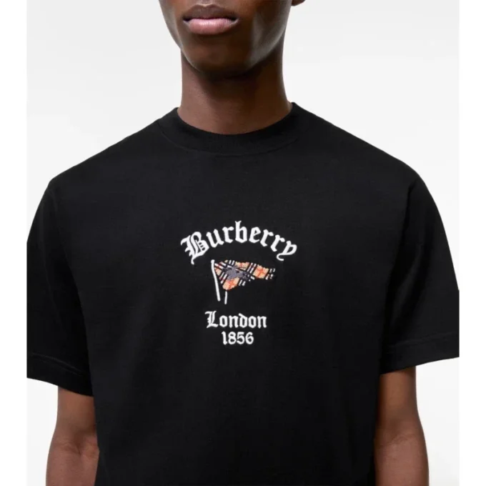 Bomullst-shirt med rutmönster Bomullst-shirt med rutmönster