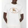 Bomullst-shirt med rutmönster och riddarmotiv Bomullst-shirt med rutmönster och riddarmotiv