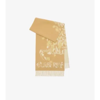 Bred blommig EKD-kashmirscarf