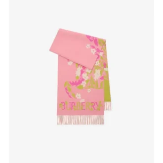 Bred blommig EKD-kashmirscarf