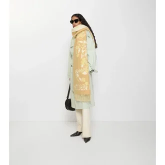 Bred blommig EKD-kashmirscarf