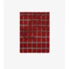 Bred EKD Check-sjal i ull och silke Bred EKD Check-sjal i ull och silke