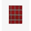 Bred EKD Check-sjal i ull och silke Bred EKD Check-sjal i ull och silke